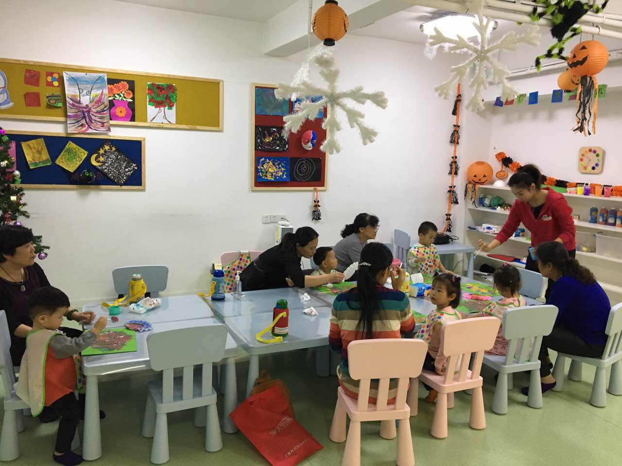 NYC紐約國際邯鄲早教中心特色藝術課