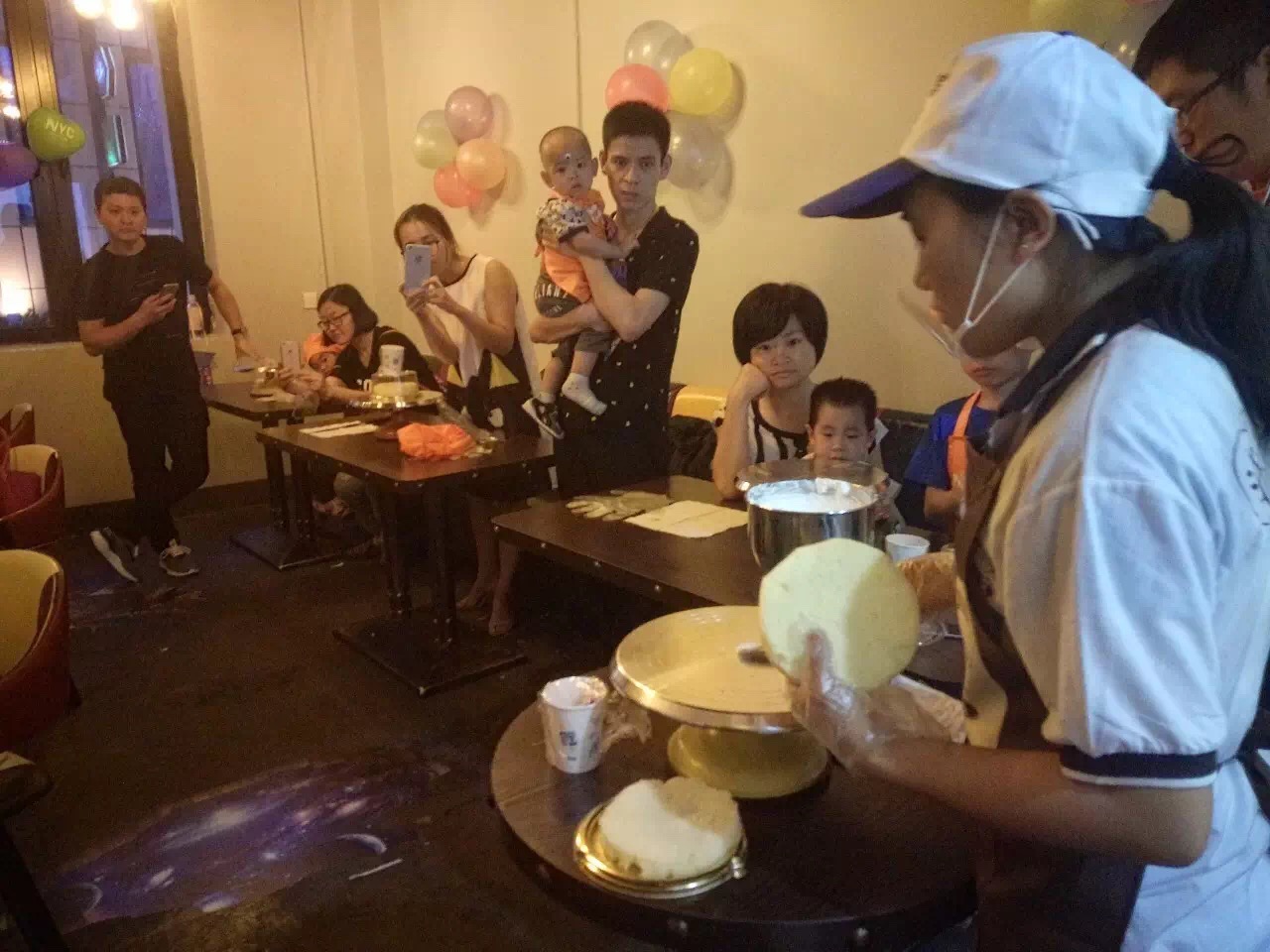 【父親節活動回顧】爸氣十足--DIY CAKE_NYC紐約國際浙江余姚萬達中心