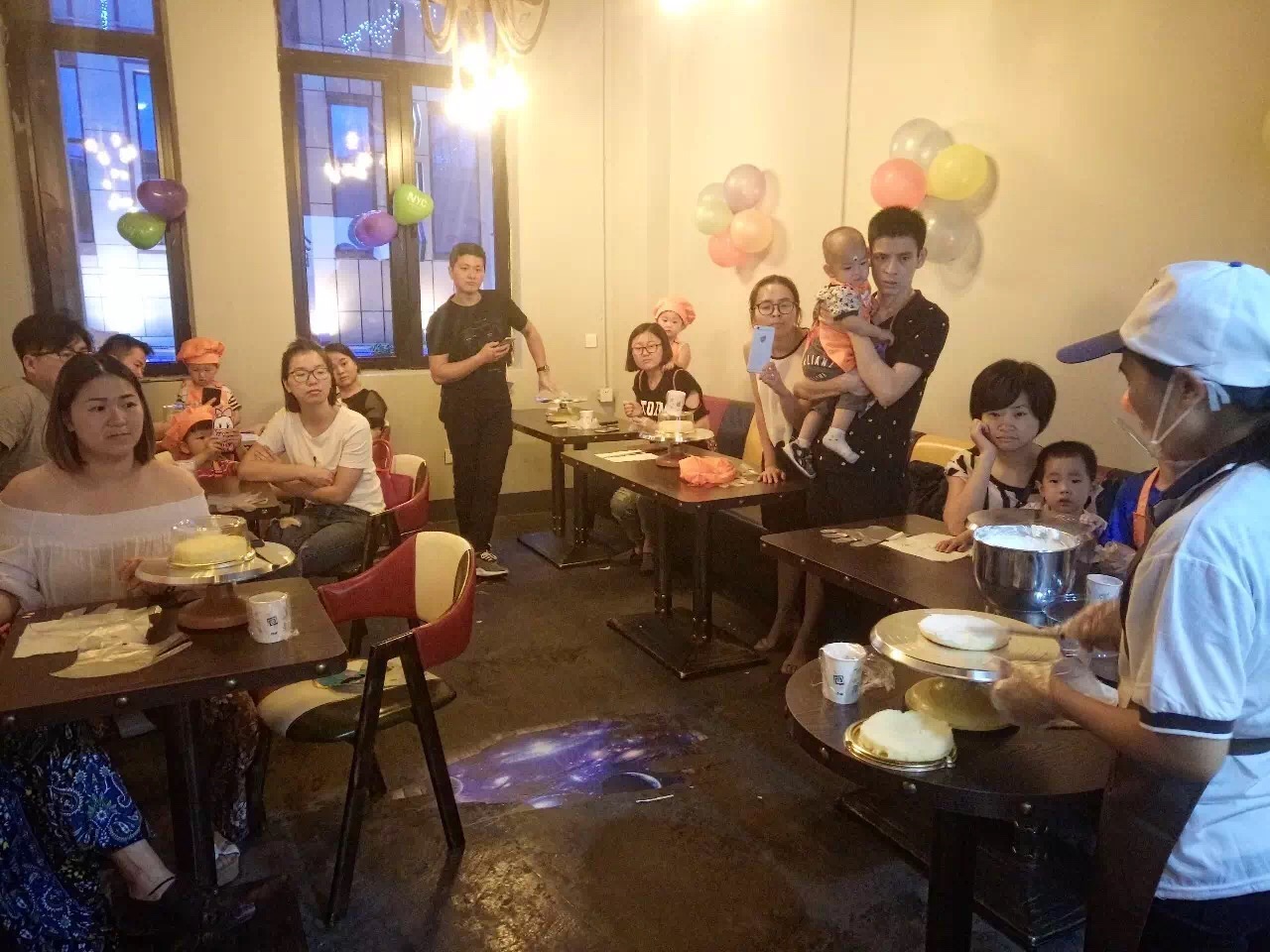 【父親節活動回顧】爸氣十足--DIY CAKE_NYC紐約國際浙江余姚萬達中心