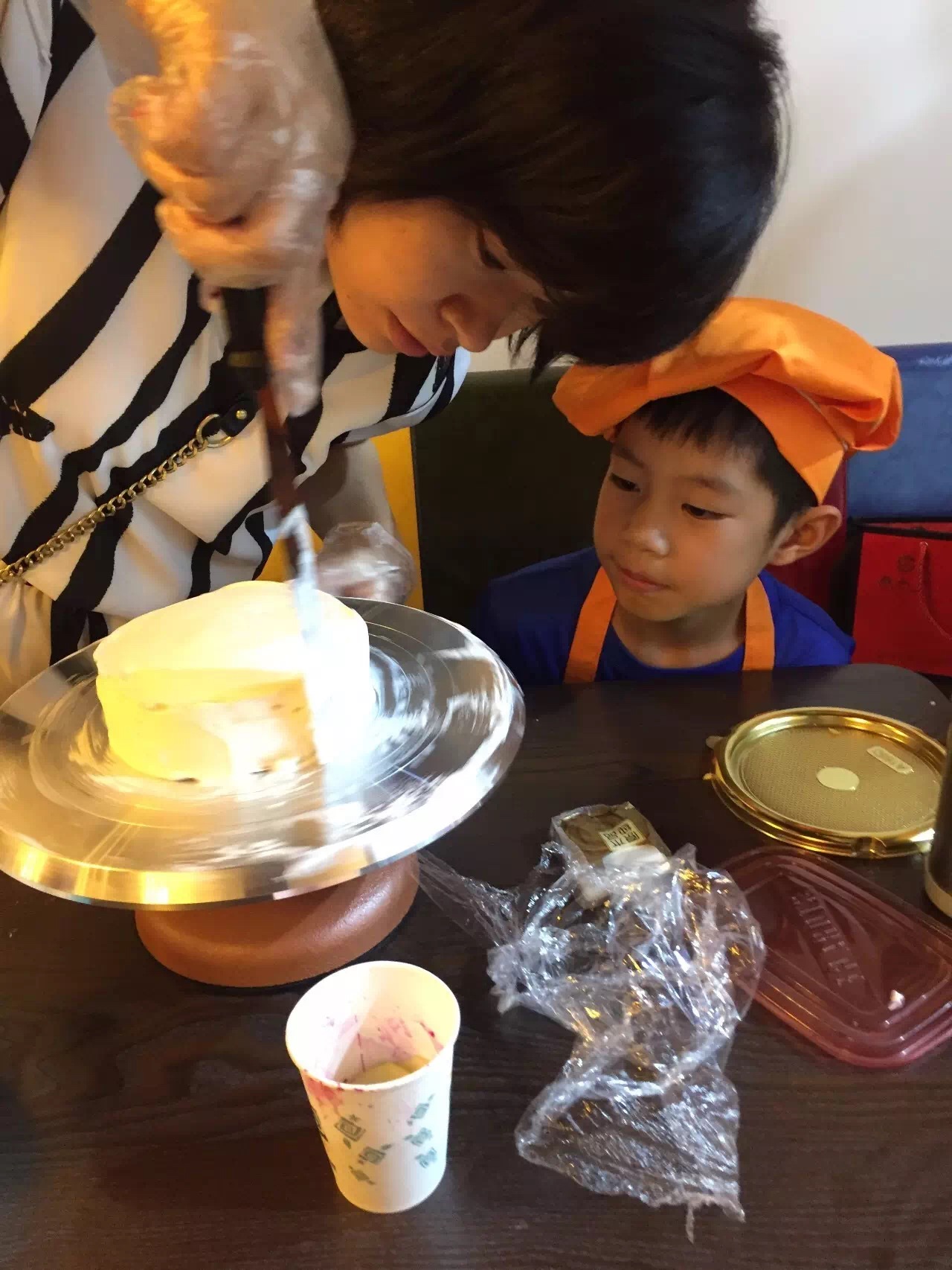 【父親節活動回顧】爸氣十足--DIY CAKE_NYC紐約國際浙江余姚萬達中心