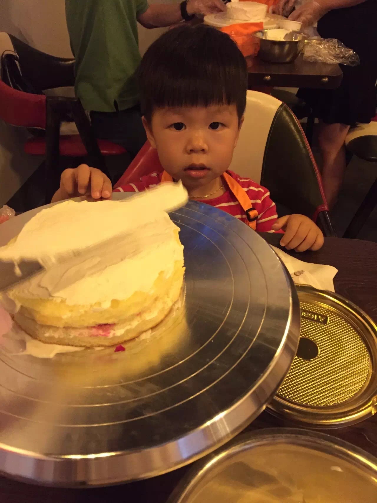【父親節活動回顧】爸氣十足--DIY CAKE_NYC紐約國際浙江余姚萬達中心