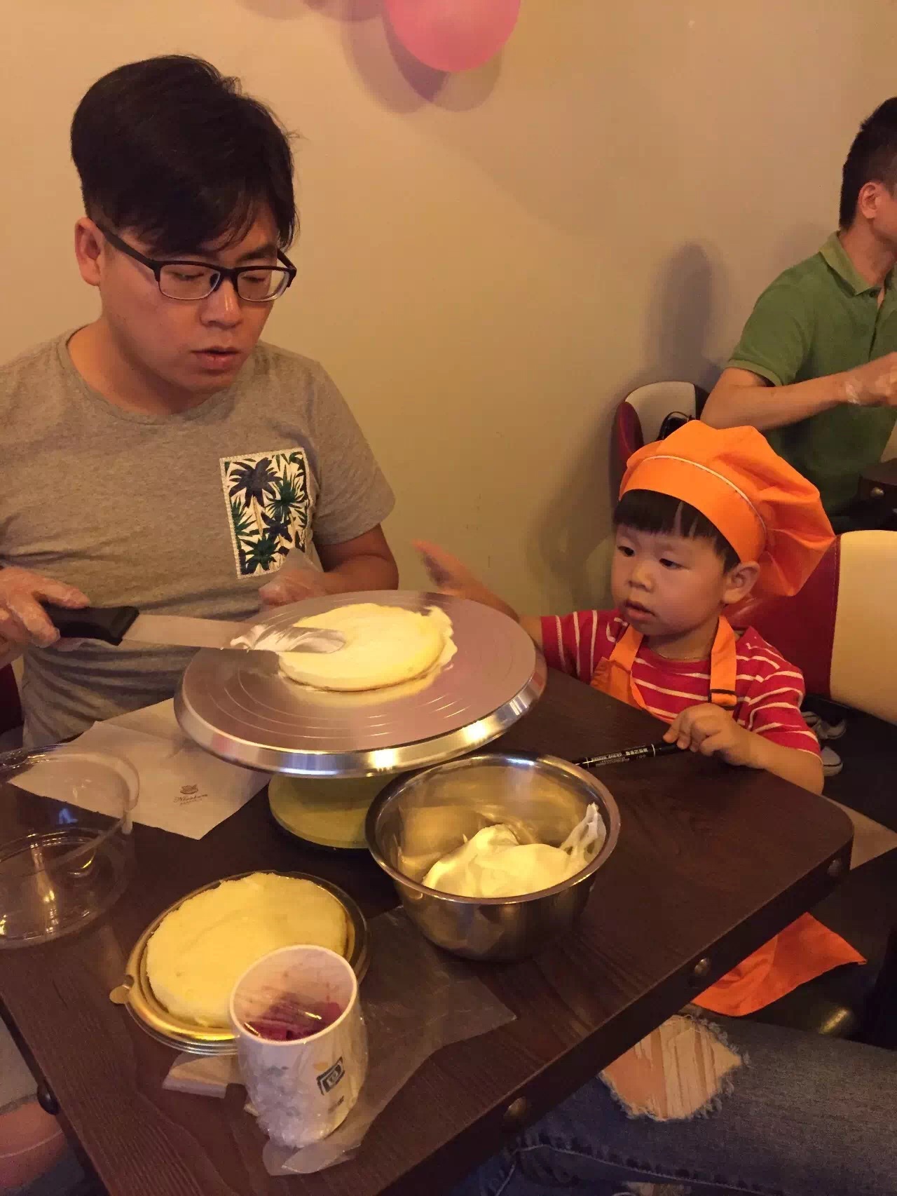 【父親節活動回顧】爸氣十足--DIY CAKE_NYC紐約國際浙江余姚萬達中心
