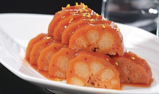 飲食營養,寶寶食譜,桂花糖藕