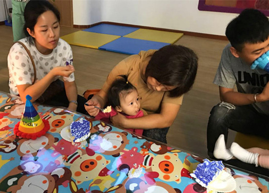 NYC紐約國際天津河東區早教中心8月寶寶生日會回顧