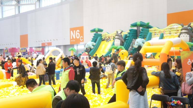 NYC紐約國際天津彩悅城早教中心免費搶世界之最海洋球池門票預告