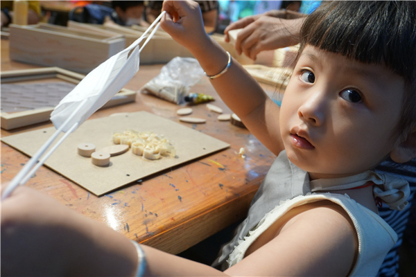 NYC紐約國際杭州城東早教中心小小木工藝術貼畫回顧（下）
