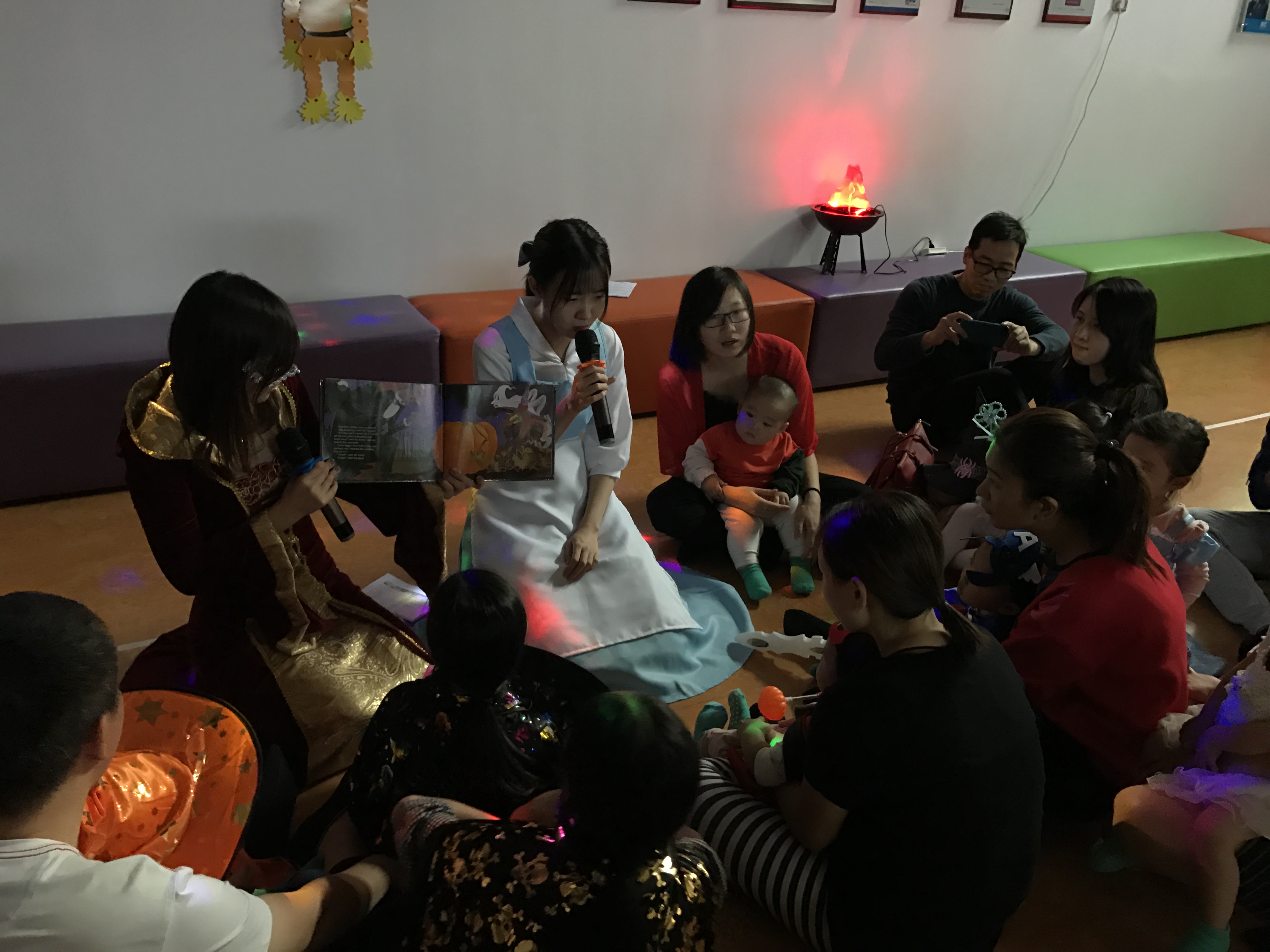 NYC紐約國際廣東順德新城早教中心：鬼馬萬圣狂歡大趴聯合謎思咖啡high翻全場~
