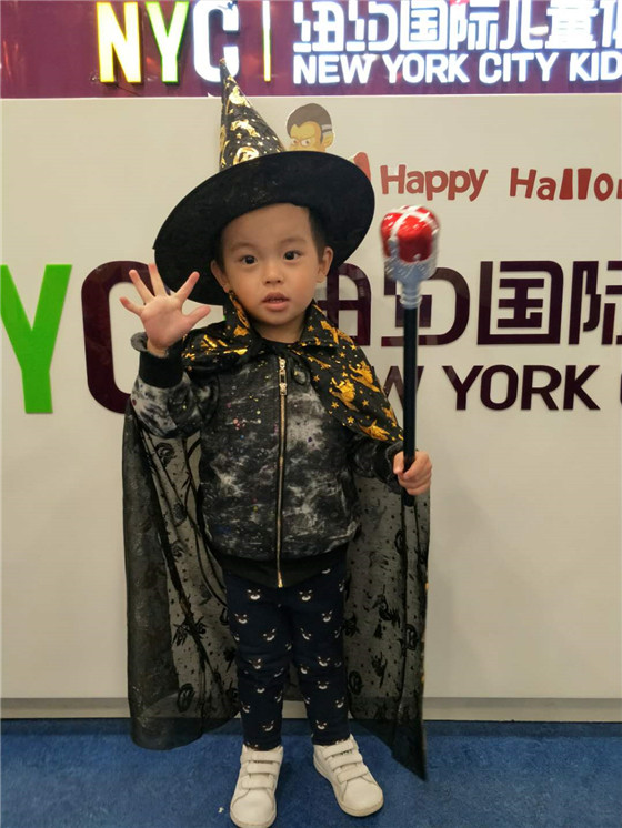 NYC紐約國際天津熙悅匯早教中心：【精彩回顧】萬圣節小惡魔百鬼夜行,裝扮活動大評比！