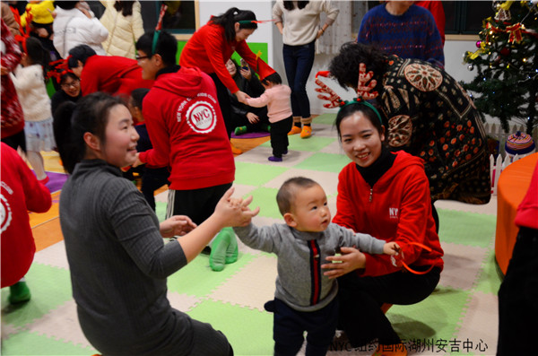 NYC紐約國際湖州安吉早教中心圣誕節派對