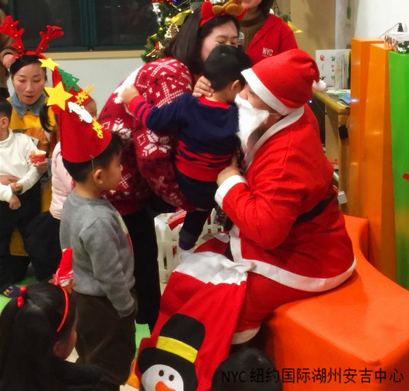 NYC紐約國際湖州安吉早教中心圣誕節派對