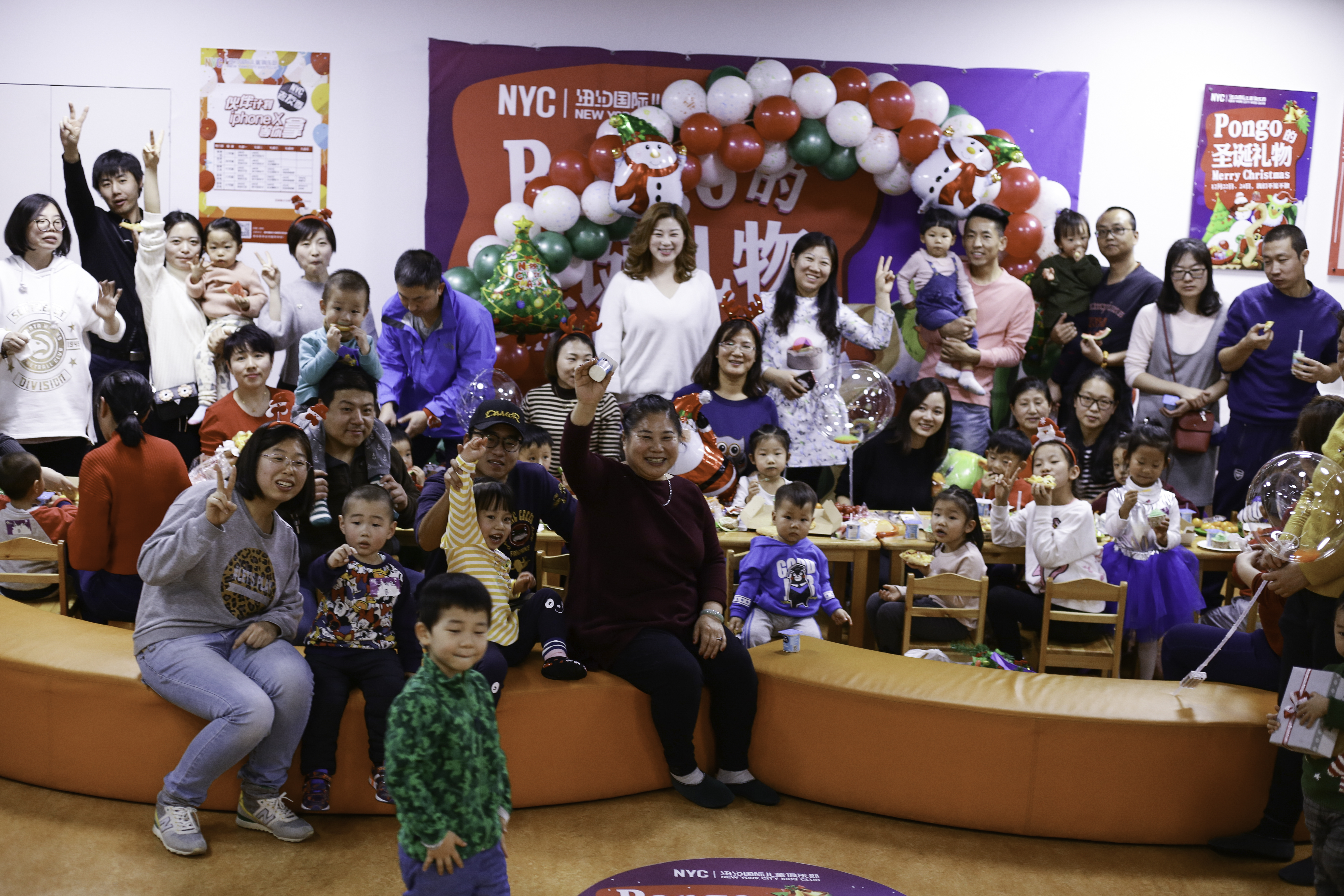 NYC紐約國際北京通州早教中心圣誕節第一場活動回顧
