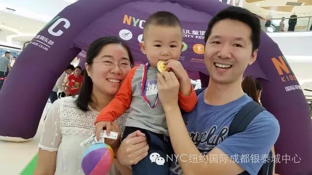 NYC紐約國際成都銀泰城早教中心：NYC歡樂爬爬賽又開始報名啦！