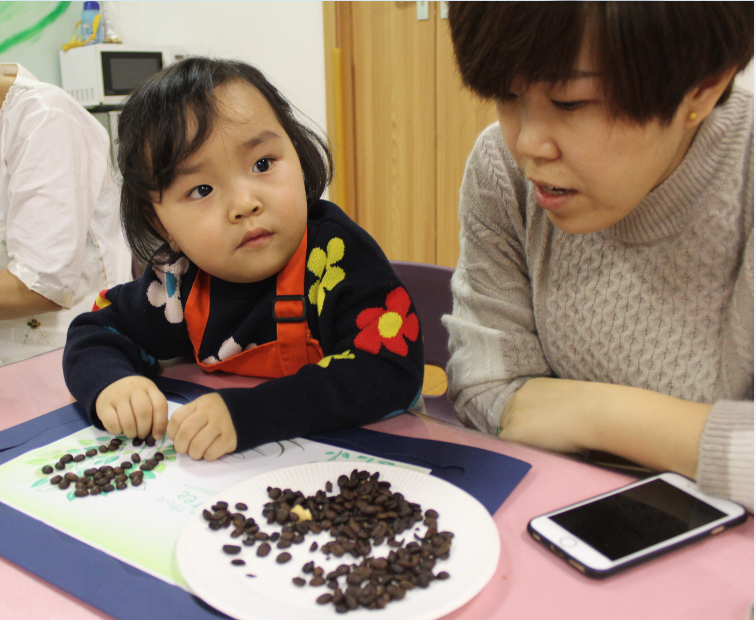 NYC紐約國際早教邯鄲連城早教中心：【活動回顧】職業體驗星巴克小小咖啡師