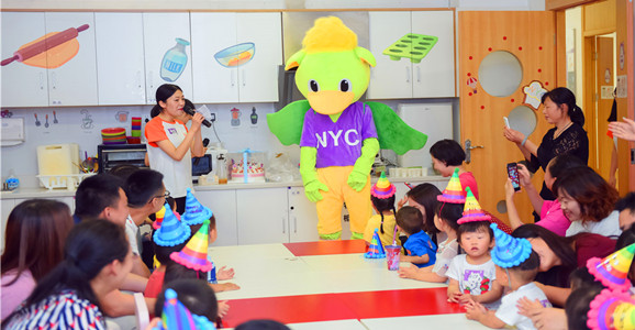 NYC成都銀泰城早教中心活動回顧五月冰淇淋生日派對！