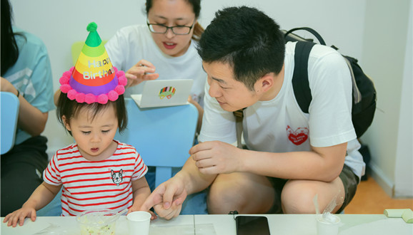 NYC成都銀泰城早教中心活動回顧五月冰淇淋生日派對！