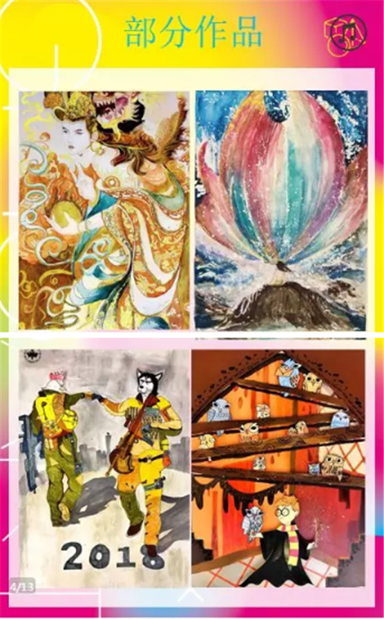 NYC大連印象城早教中心：吉美吉創意畫展，快樂涂鴉~~~