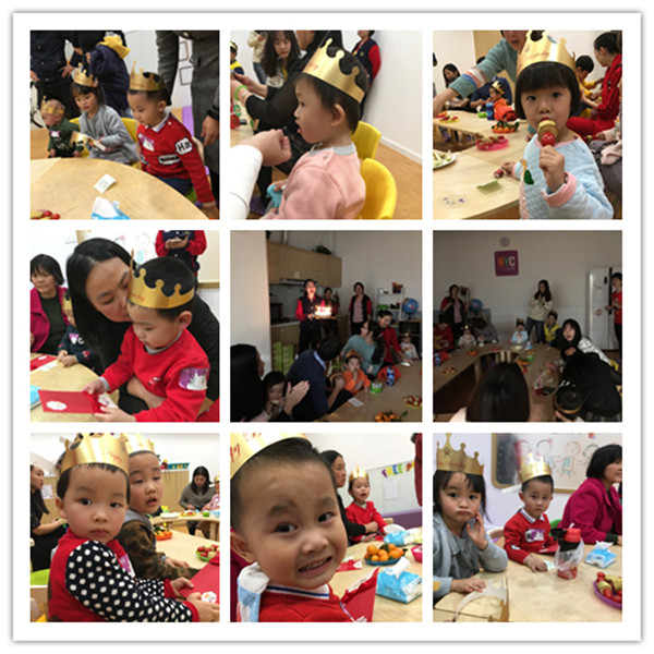 NYC紐約國際惠州早教中心：【活動回顧】12月會員寶寶生日PARTY！~