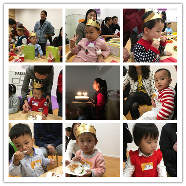 NYC紐約國際惠州早教中心：【活動回顧】12月會員寶寶生日PARTY！~