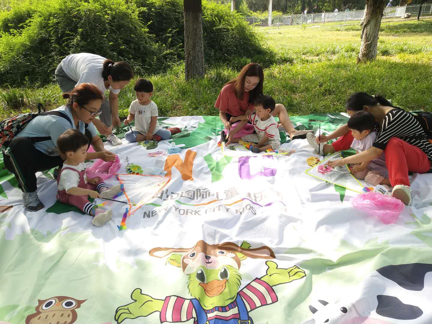 NYC紐約國際唐山早教中心：放飛希望—親子陪伴DIY風箏，精彩回顧