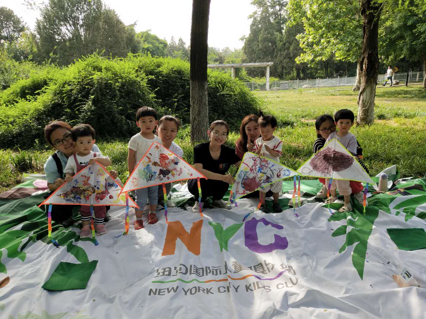 NYC紐約國際唐山早教中心：放飛希望—親子陪伴DIY風箏，精彩回顧